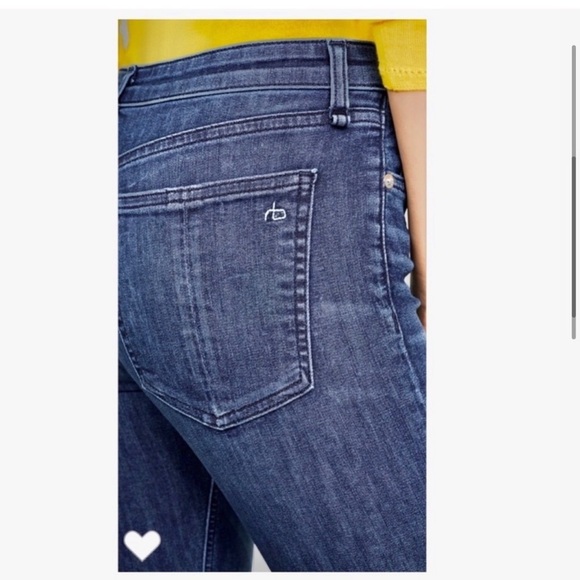 Rag & Bone Cate Mid Rise Skinny Jeans in Juni. - Picture 5 of 11
